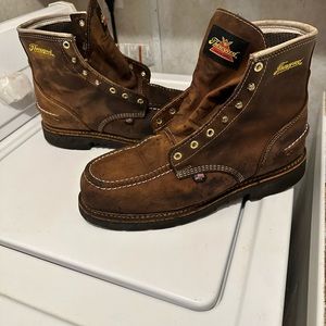 6” 10.5 D steel toe waterproof thorogood boots